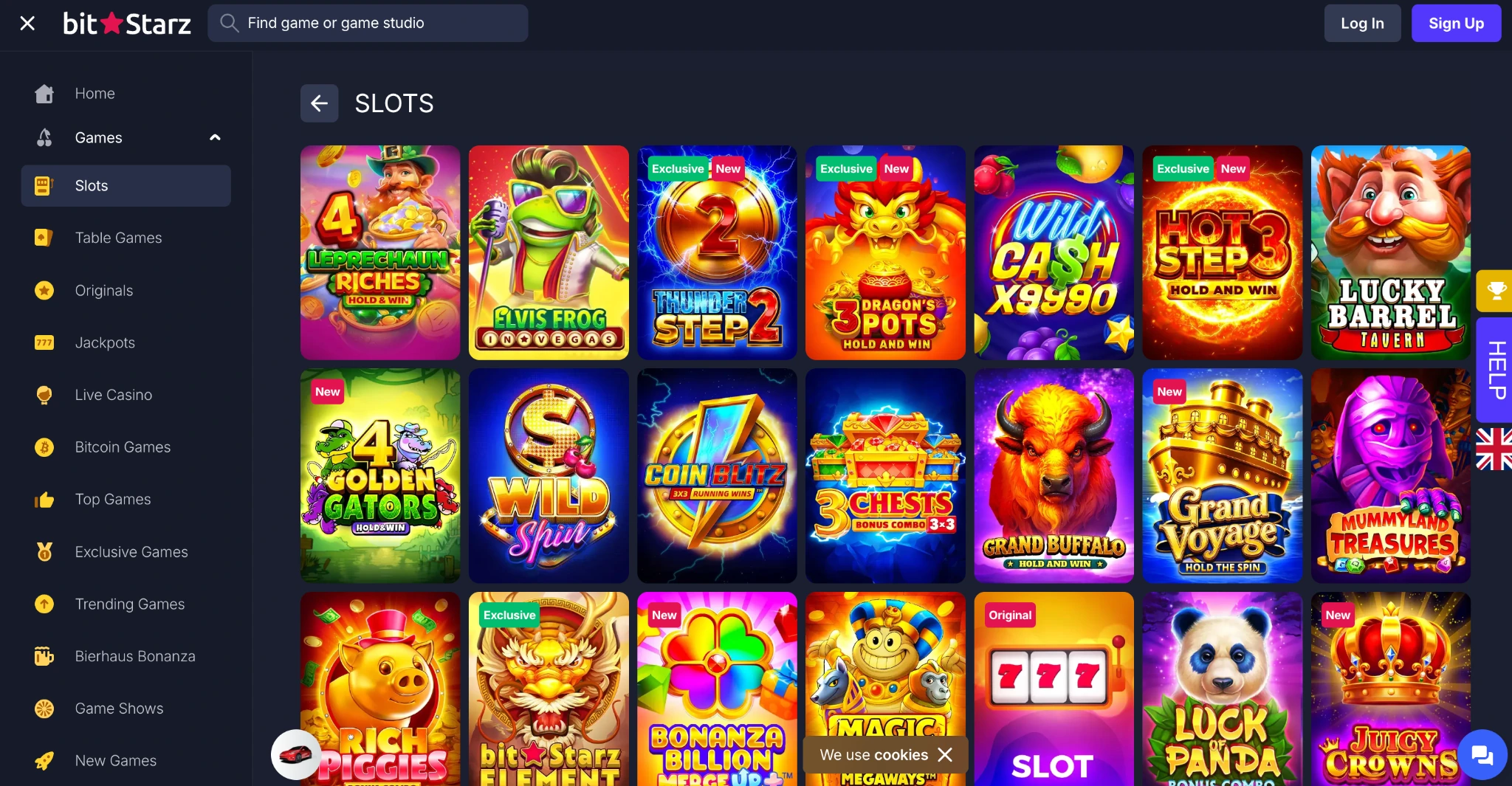 BitStarz online slot games